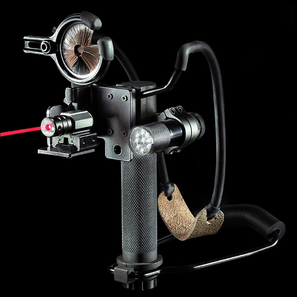 Ultimate Survival Archery Slingshot With Laser Sight