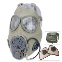 Military Surplus Czech M10M Gas Mask With Straw
