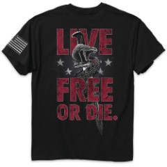 live free die free shirt