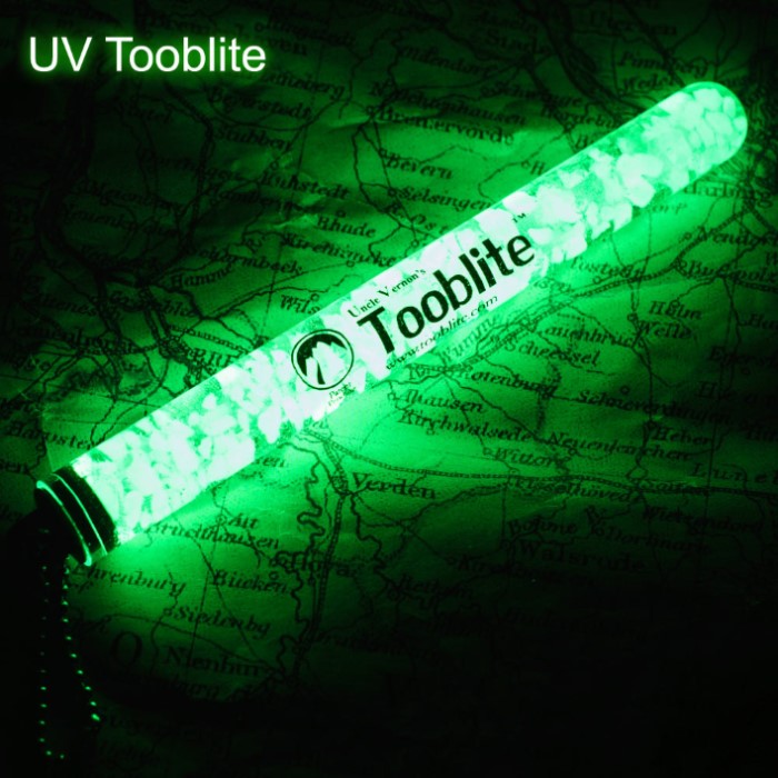 UV Tooblite Rechargeable Glow Stick Ultimate Survival Light BUDK