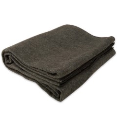 Military Surplus Gray Blanket 