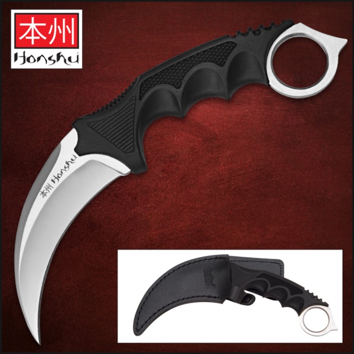 United Cutlery Honshu Karambit Silver Boot Sheath