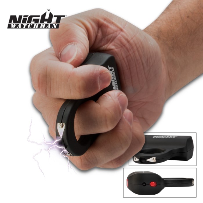 Knuckle Stun Gun 500,000 Volt Knives & Swords At The