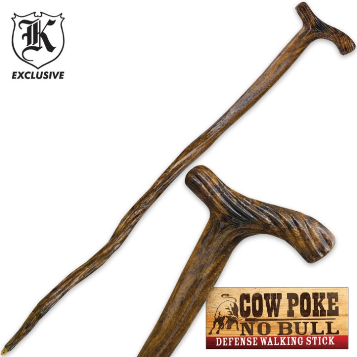 Cow Poke Replica Bulls Penis Walking Stick Knives And Swords