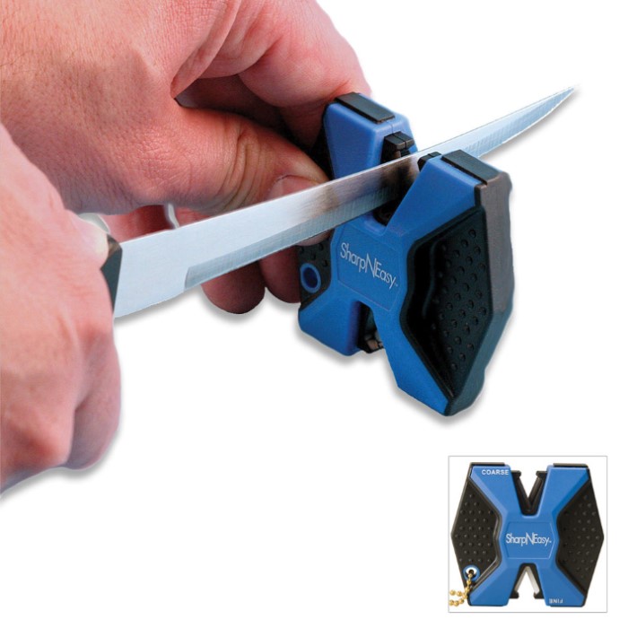 SharpNEasy 2 Step Knife Sharpener Knives & Swords At The