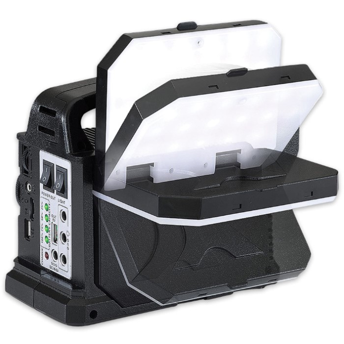 Solar Box 9in1 Solar Powered Emergency/Camping Kit