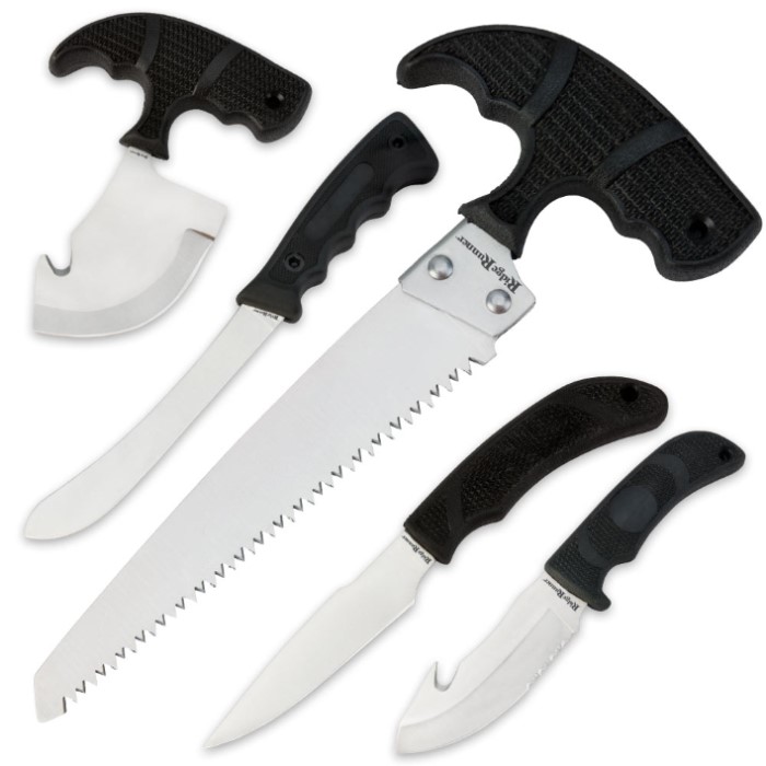 Ridge Runner Outdoorsman Big Game Cleaning Knife Set Kennesaw Cutlery