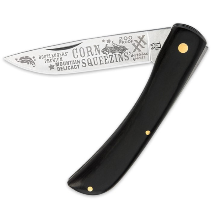 Kissing Crane Corn Squeezins Pocket Farmer Folding Pocket Knife BUDK