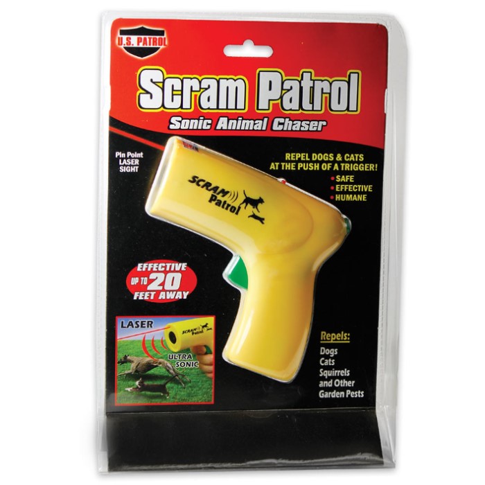 Scram Patrol Sonic Animal Chaser Knives & Swords At The