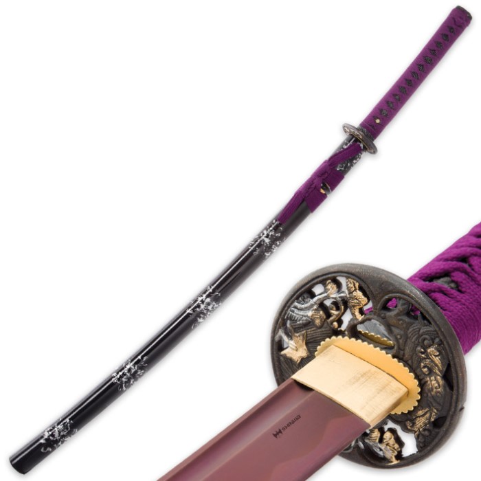 Shinwa Purple Majesty Samurai Sword Knives And Swords At The 