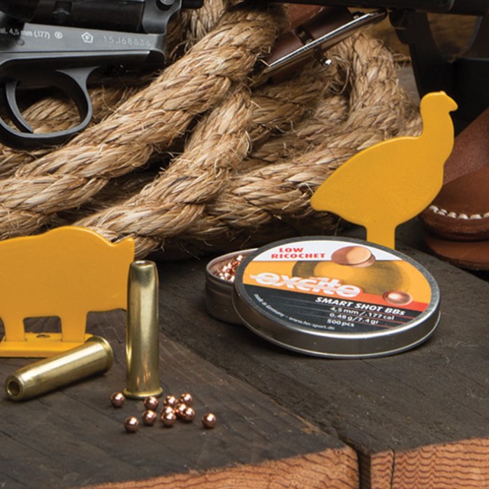 Smart Shot .177 Caliber Copper Plated Lead BBs 500count Survival & Camping Gear