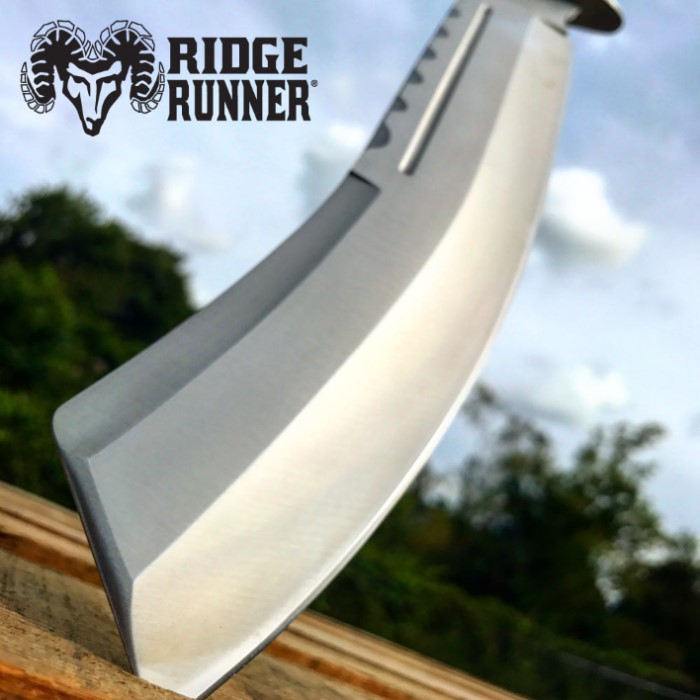 Ridge Runner Brimstone Canyon Machete / Fixed Blade Knife with Nylon