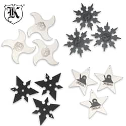 Ninja Stars Throwing Stars & Ninja Shuriken Sets
