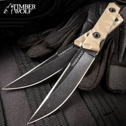 Timber Wolf Calcutta Folding Razor Knife and Sheath 