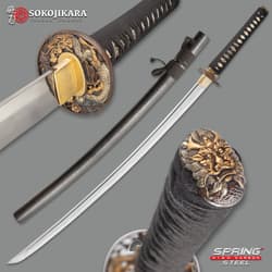 Sokojikara Mountain Katana And Scabbard Hand Forged