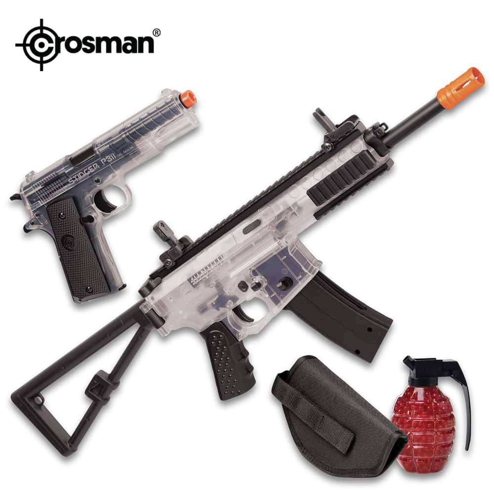 Crosman Elite Commando Air Soft Gun Kit