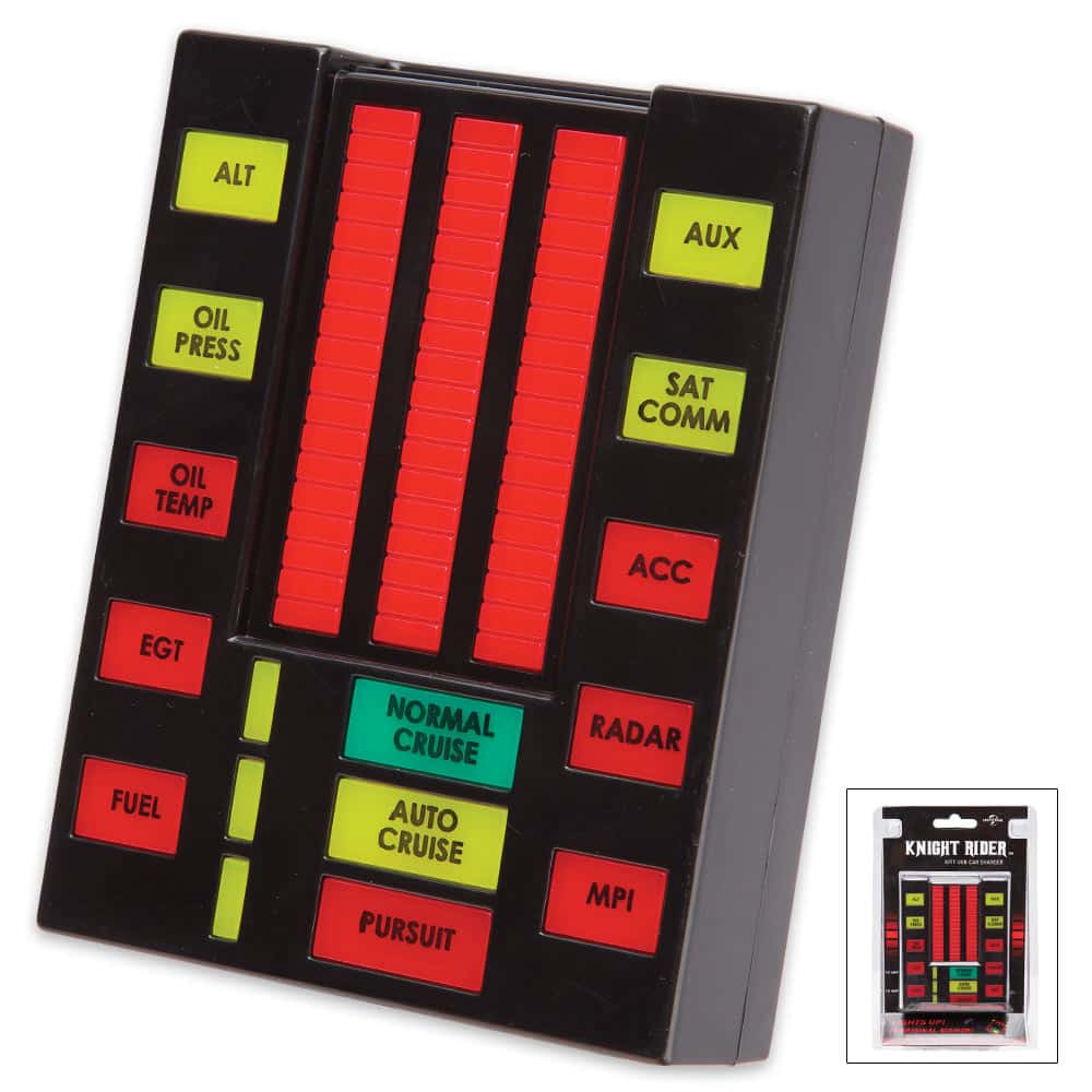 Knight Rider K.I.T.T. USB Car Charger