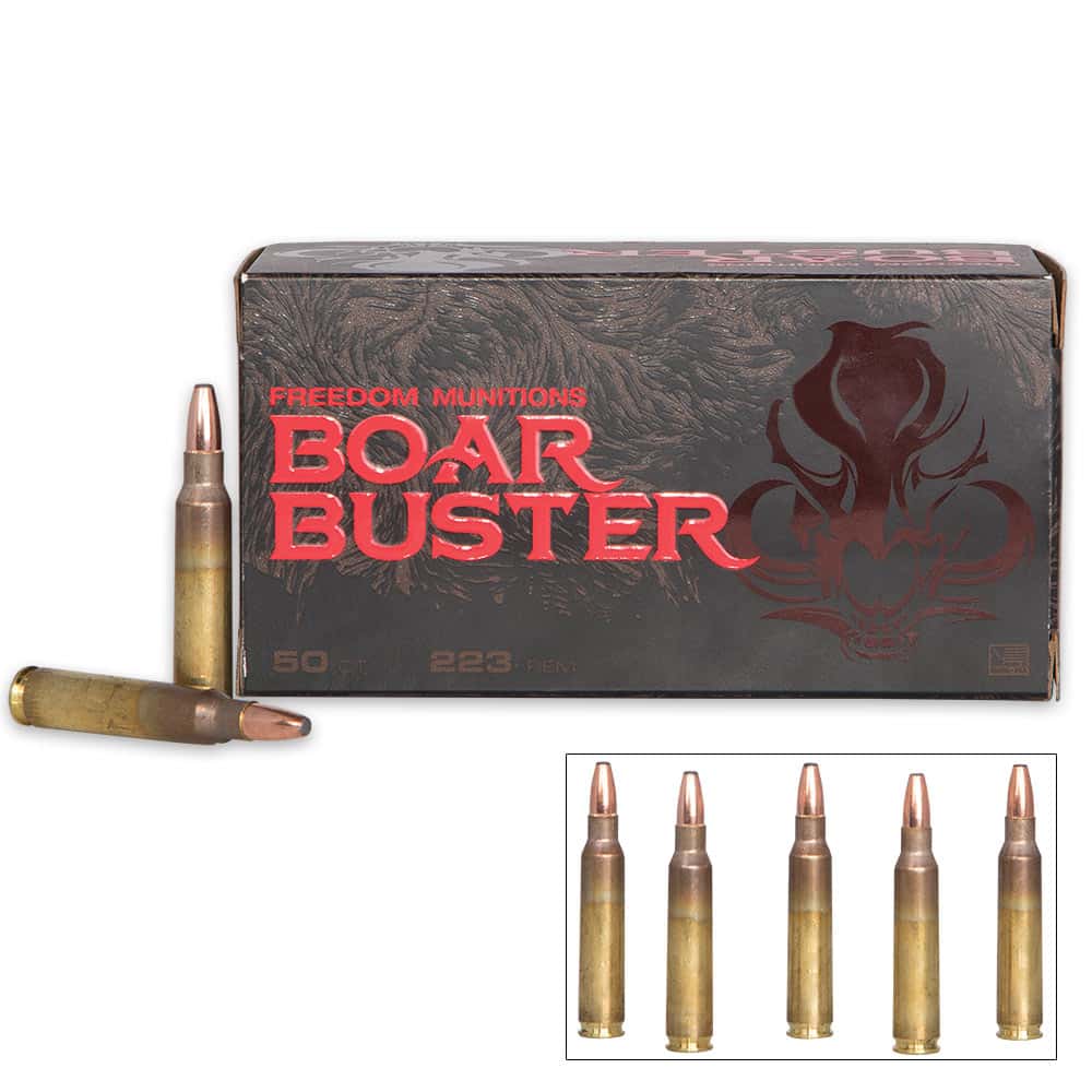 Freedom Munitions Boar Buster .223 Remington 64gr