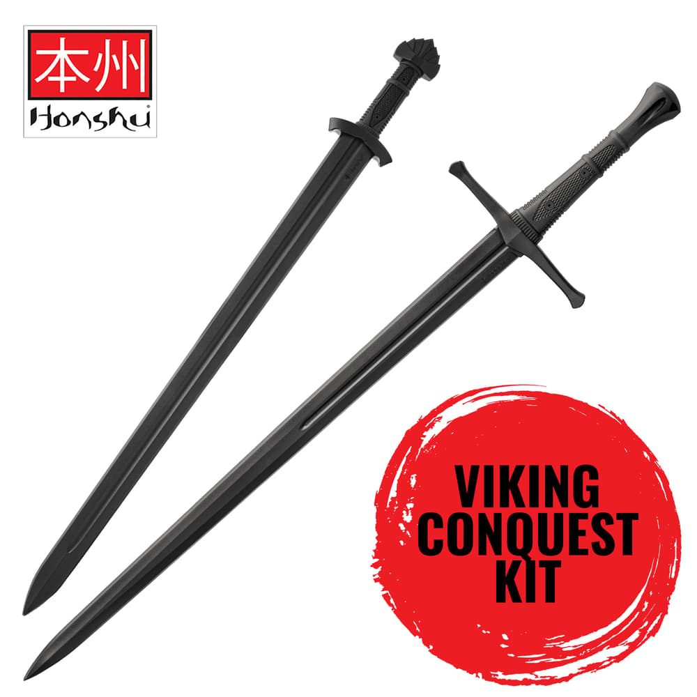 Full image of the Honshu Viking and Broadsword Training Sword included in the Viking Conquest Kit. image number 0
