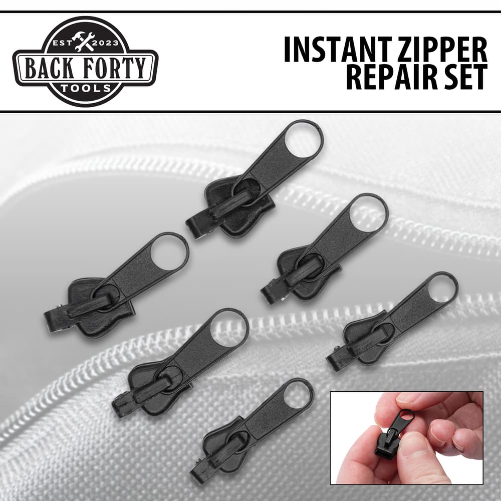 Full image of the Backforty Instant Zipper Repair Set. image number 0