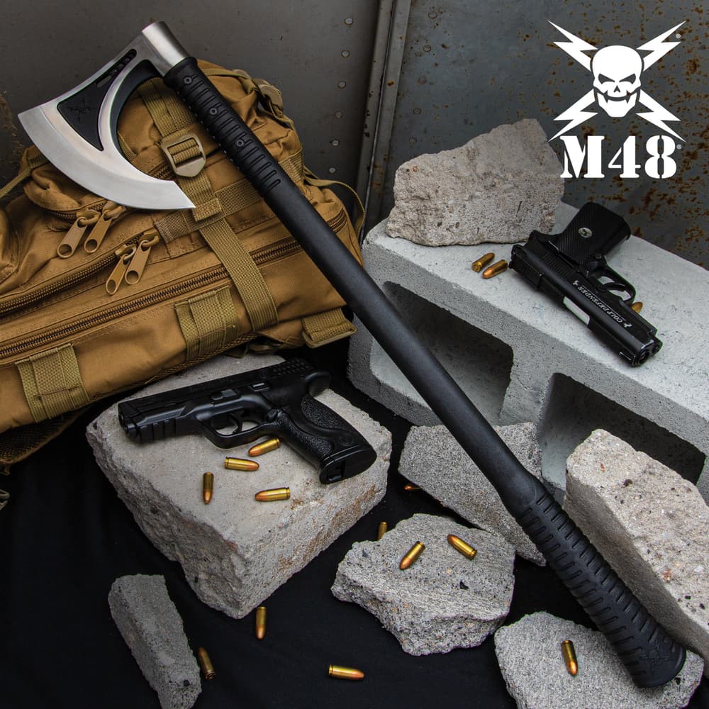 If you wanna conquer today’s world like a Viking, you need to carry the innovative M48 Viking Axe with its modern tactical design image number 0