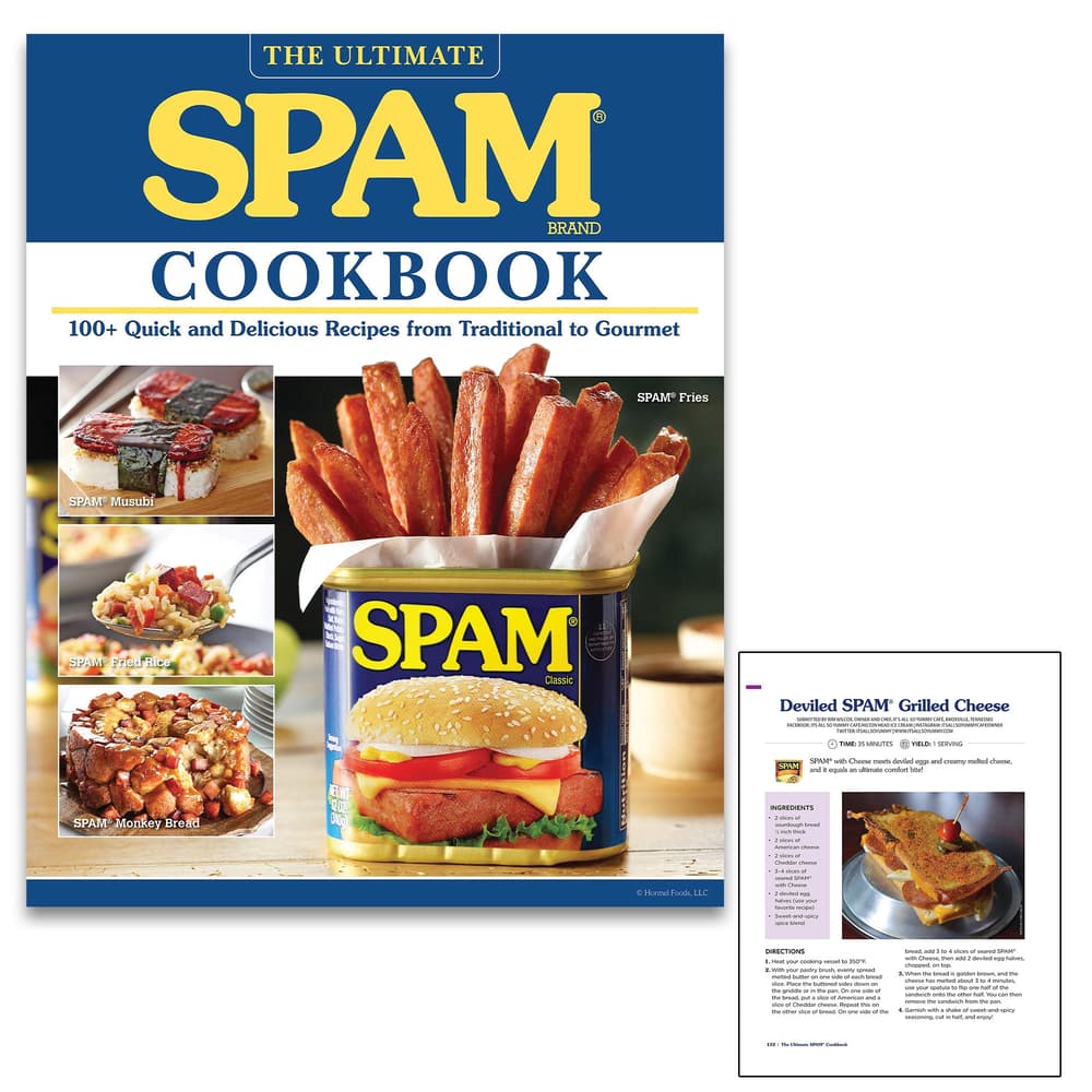 The Ultimate SPAM Cookbook is filled with more than 100 unique and elevated recipes for breakfast, appetizers, main courses, and snacks image number 0