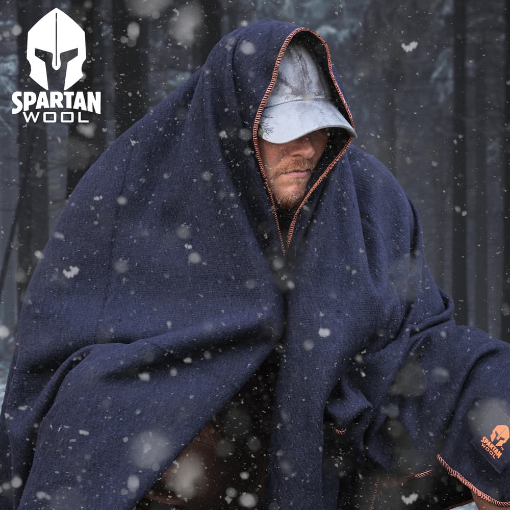 Spartan Wool Blanket's dimensions are 51”x 80” image number 0