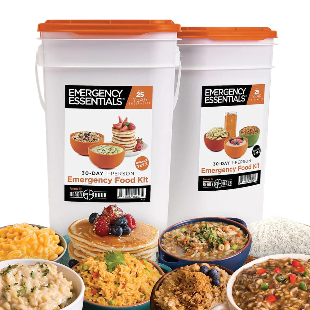 The Emergency Essentials One Month Emergency Food Kit contains enough food for one person for one month image number 0