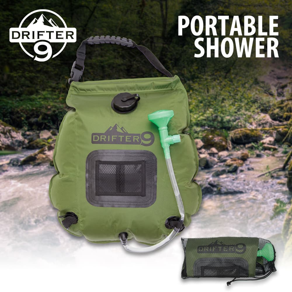 Full image of the Drifter9 Portable Shower. image number 0