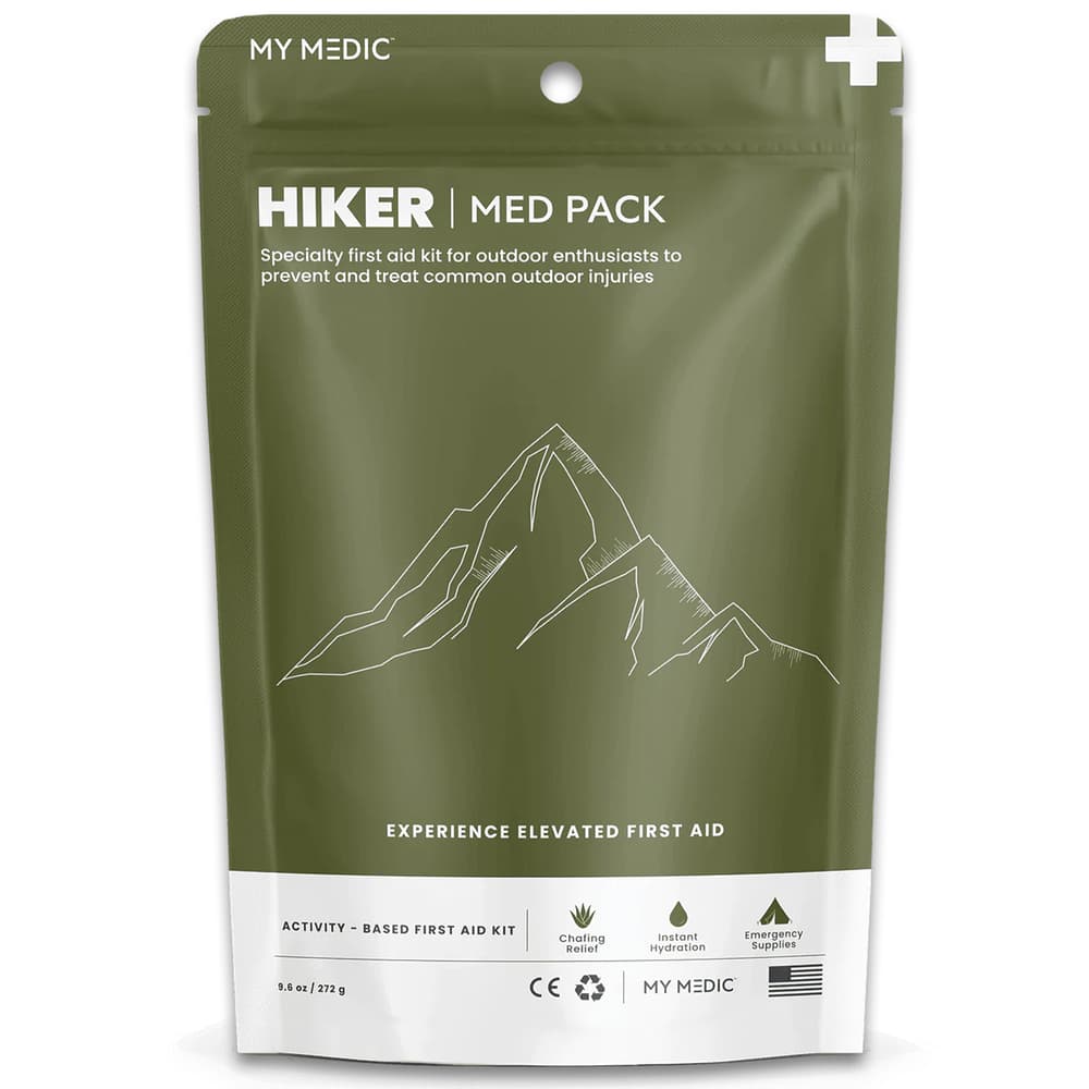 The Hiker Medic Med Pack is entirely contained in a resealable pouch image number 0