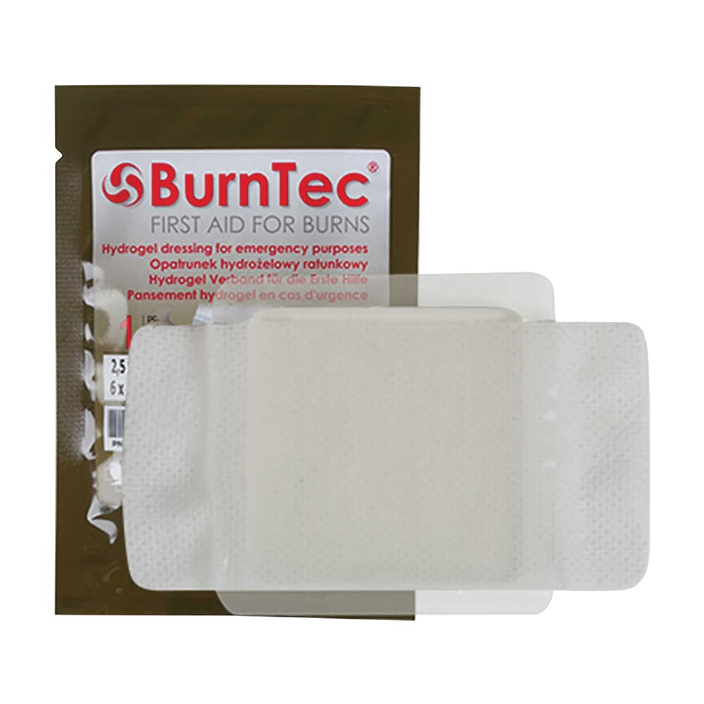 BurnTec is a modern hydrogel dressing used for a variety of skin injuries ranging from first, second, and third-degree burns image number 0