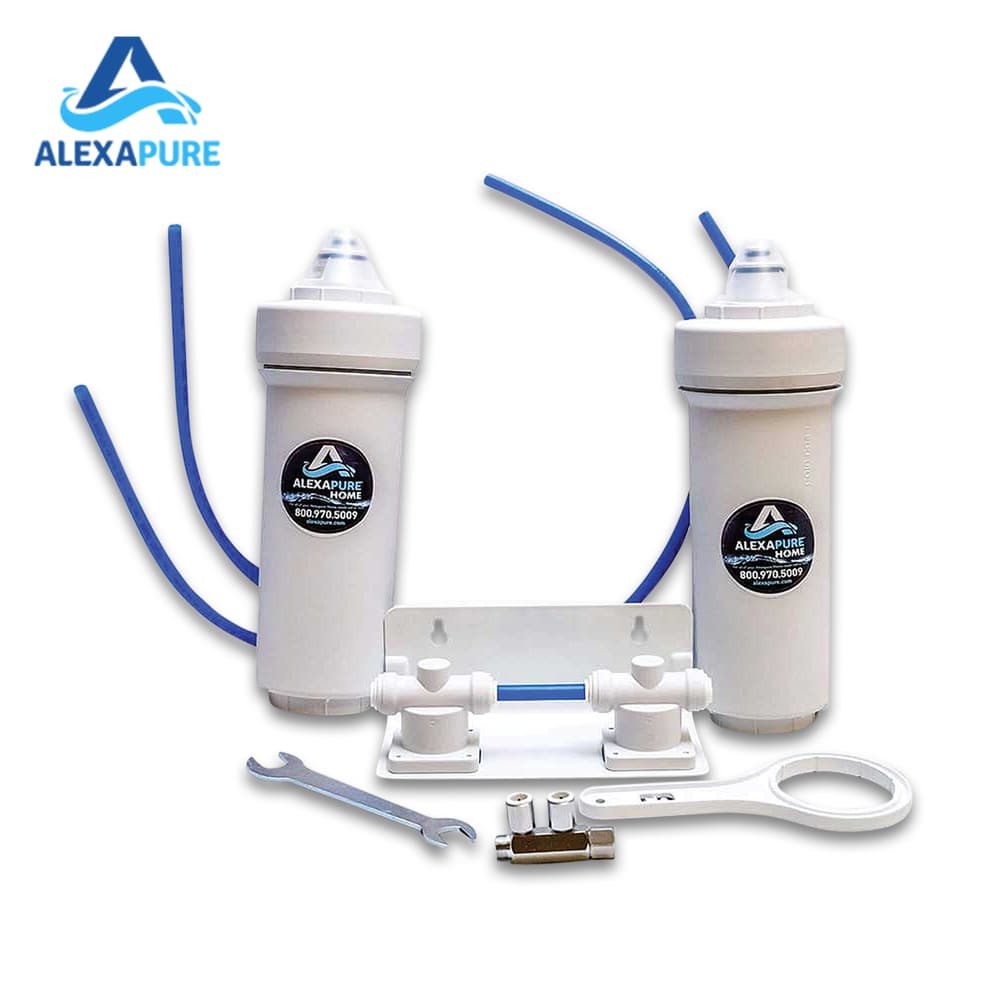 The Alexapure Home Under Counter Filter System comes with everything you need to install it under your sink. image number 0