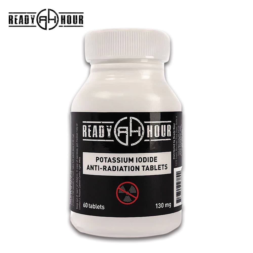 Ready Hour Potassium Anti-Radiation Tablets in their bottle image number 0