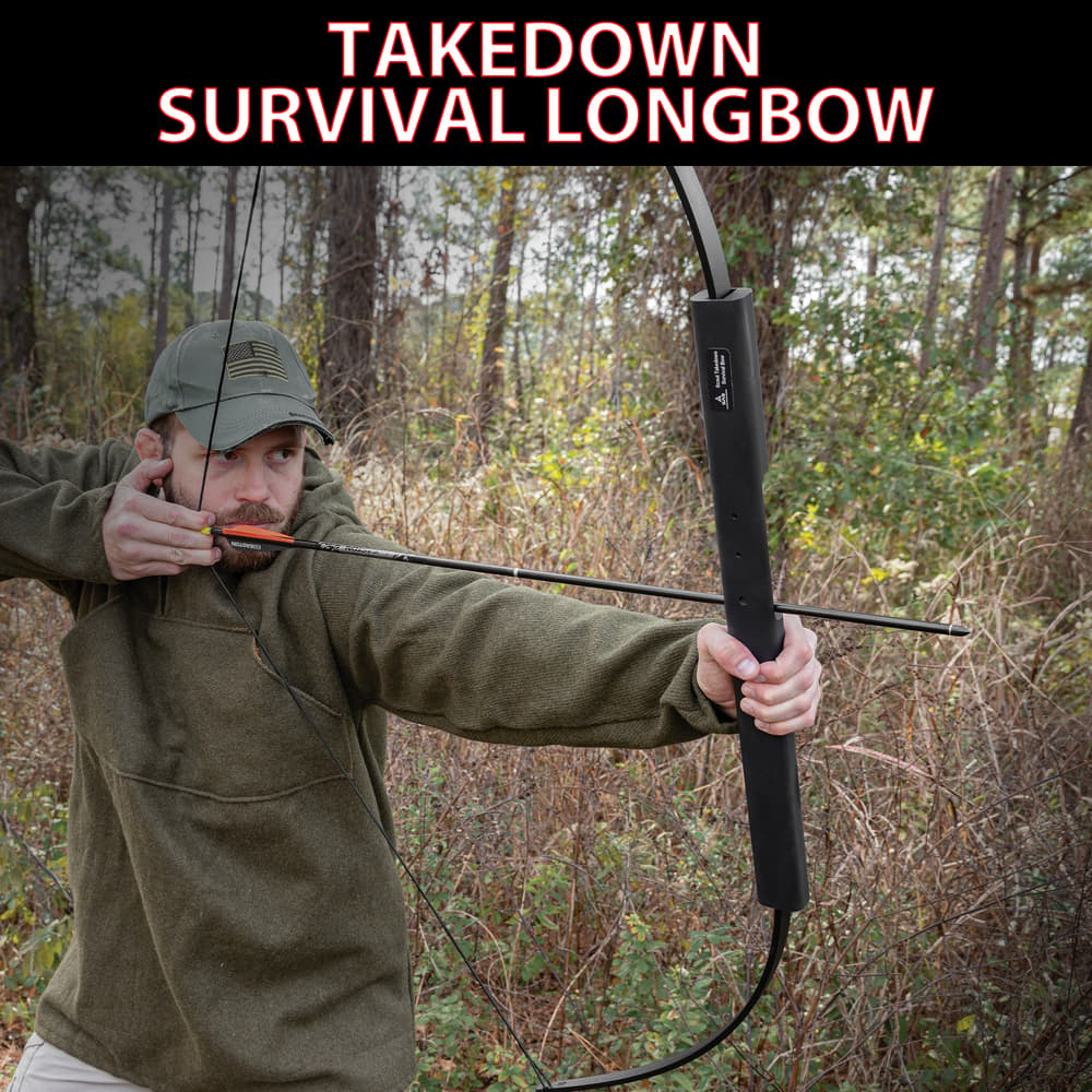 Full image of the Takedown Survival Longbow. image number 0