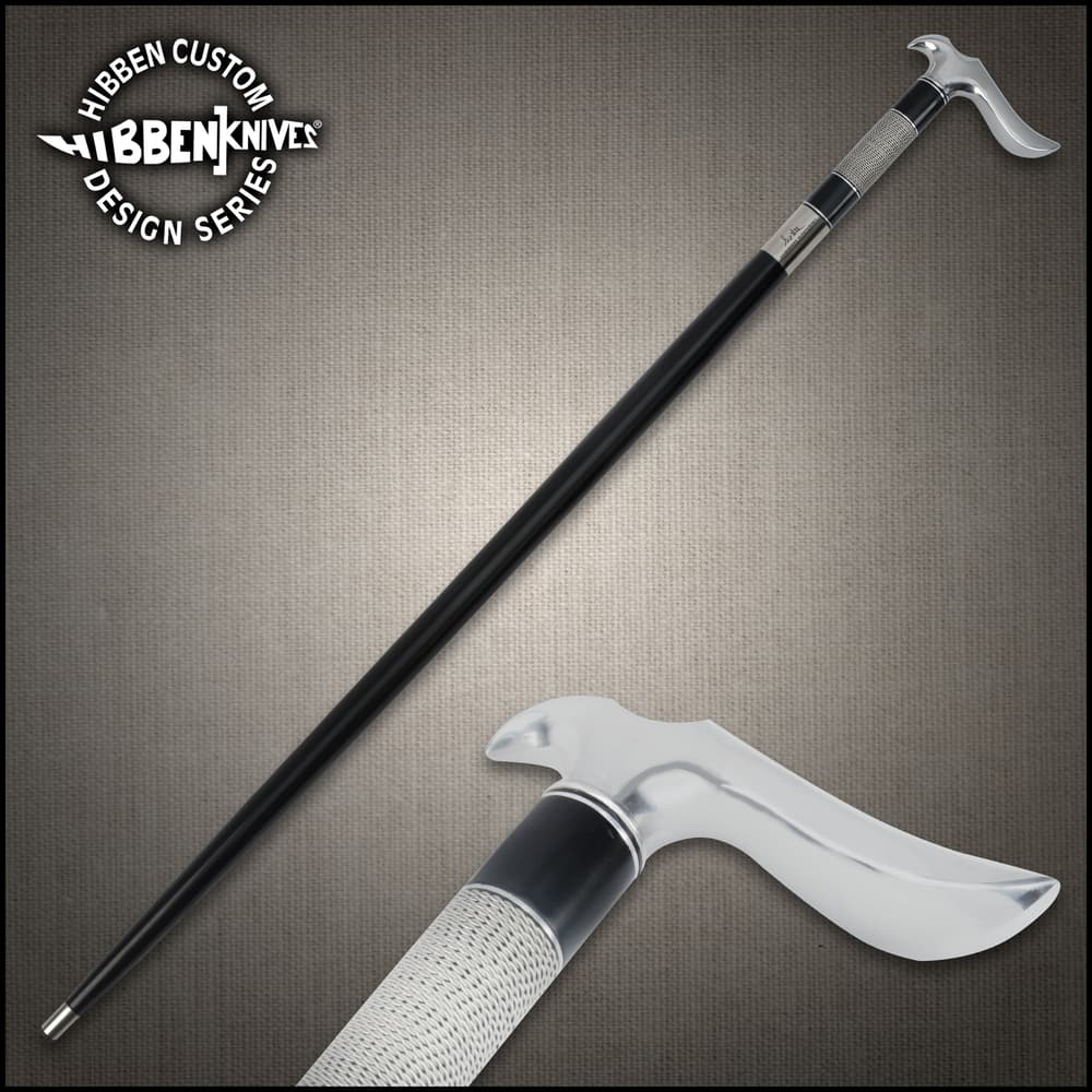 Full image of the Hibben Walking Cane. image number 0