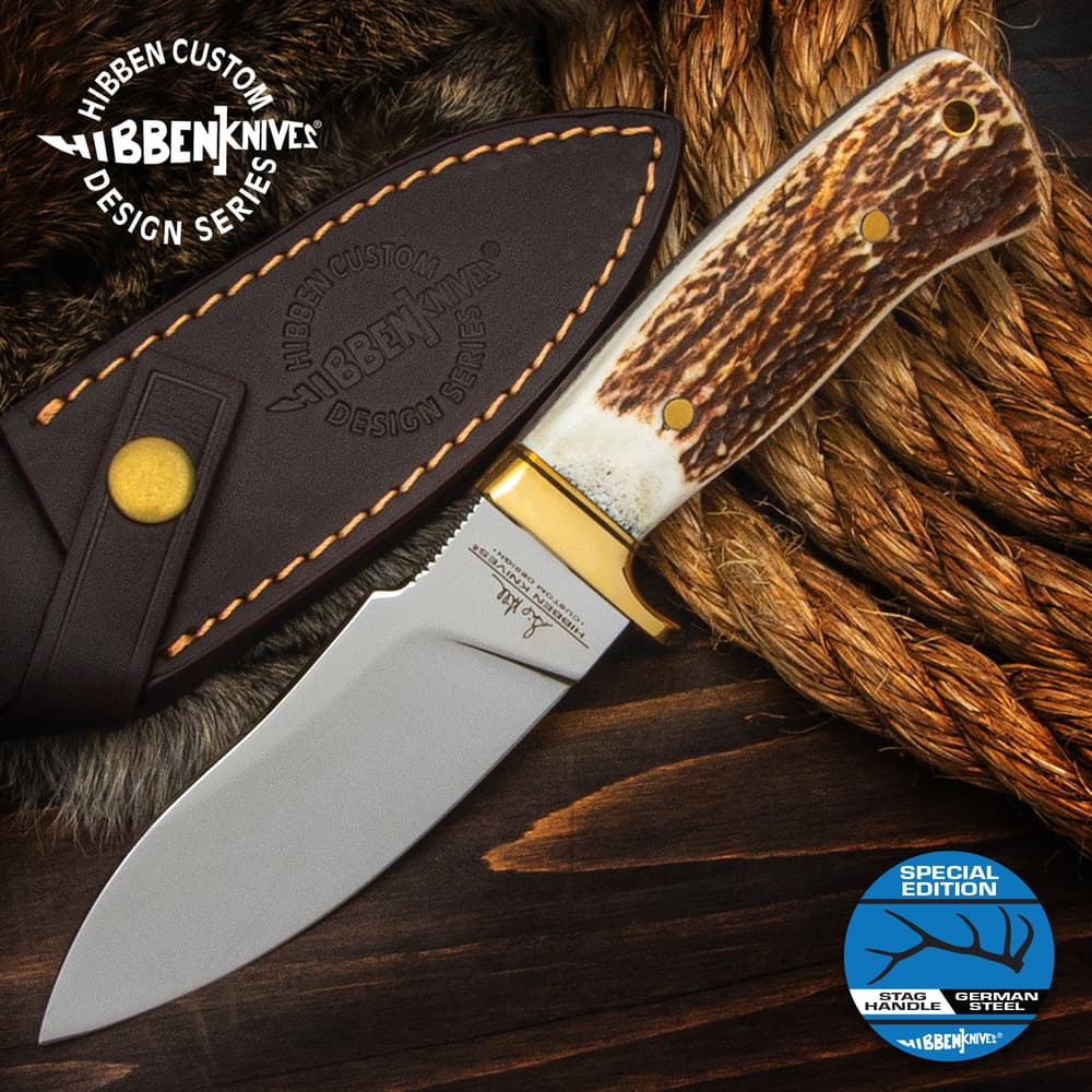 Gil Hibben designed this knife to be that fixed blade you don’t leave home without and this special edition is hard to put down image number 0
