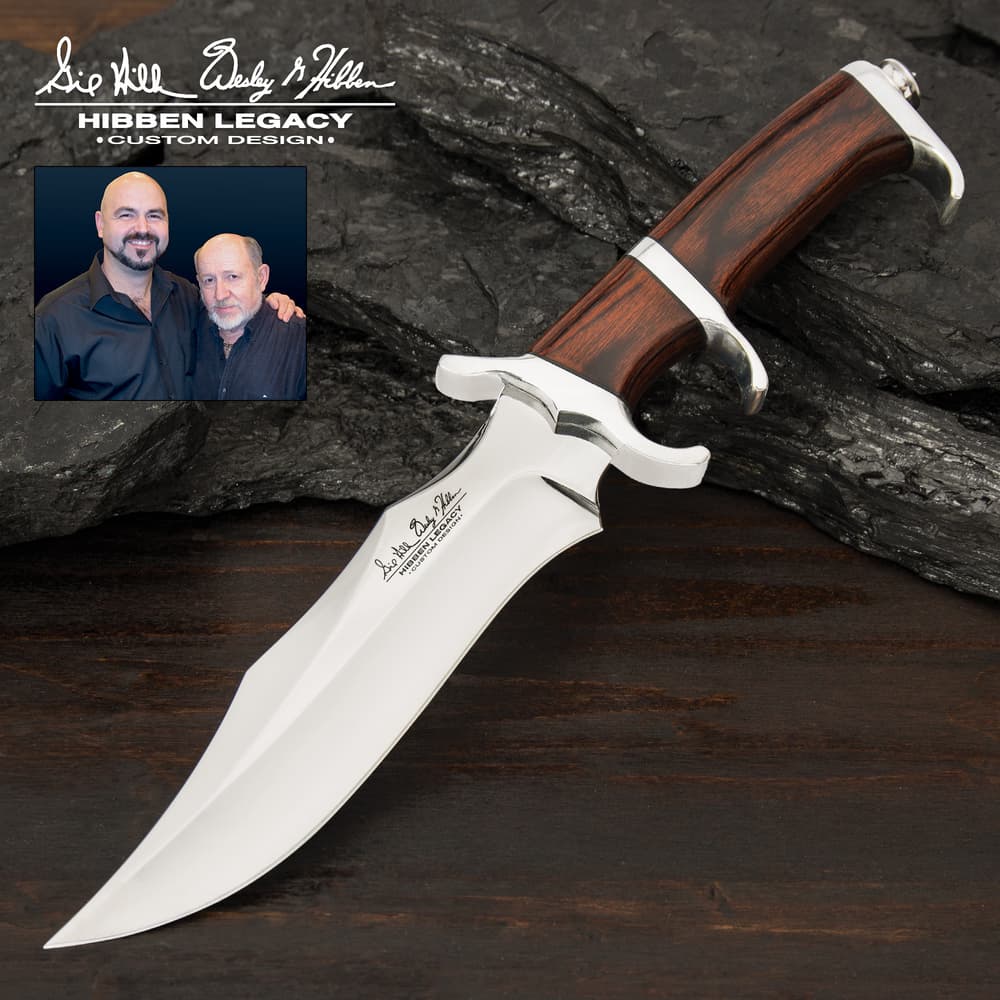 Gil and Wes teamed up to create a priceless collectible series and this is the latest addition to the Hibben Legacy collaboration image number 0
