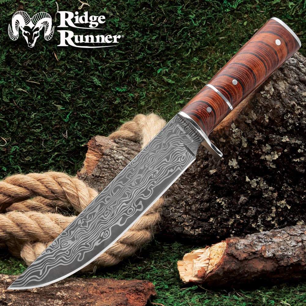 The Timber Rattler Horizon Knife is 12" in overall length image number 0