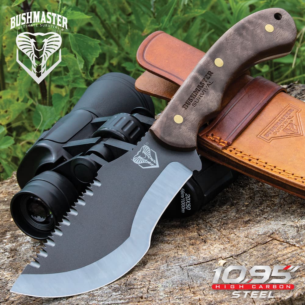 The Bushmaster Tracker Knife will be your right arm when you’re out tracking your quarry in the wild image number 0