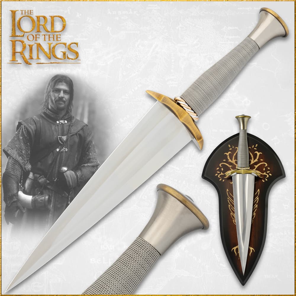 Full image of the Lord of the Rings Boromir Dagger. image number 0