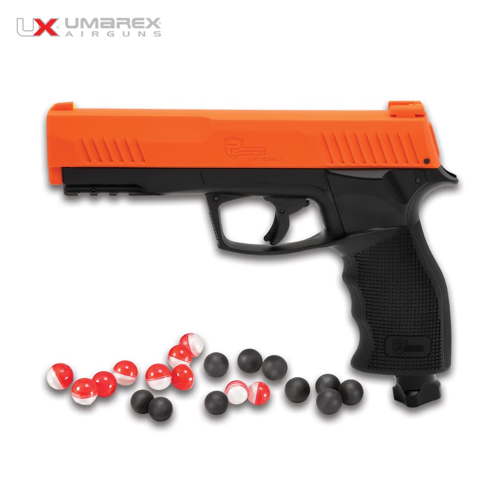 Umarex pepper ball pistol and ammo. image number 0