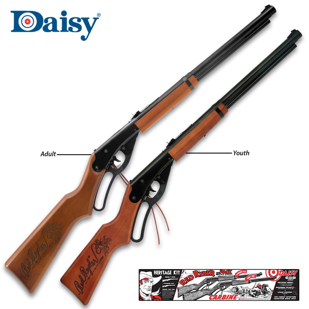 This Daisy Red Ryder Heritage Kit is the perfect Christmas gift for two image number 0