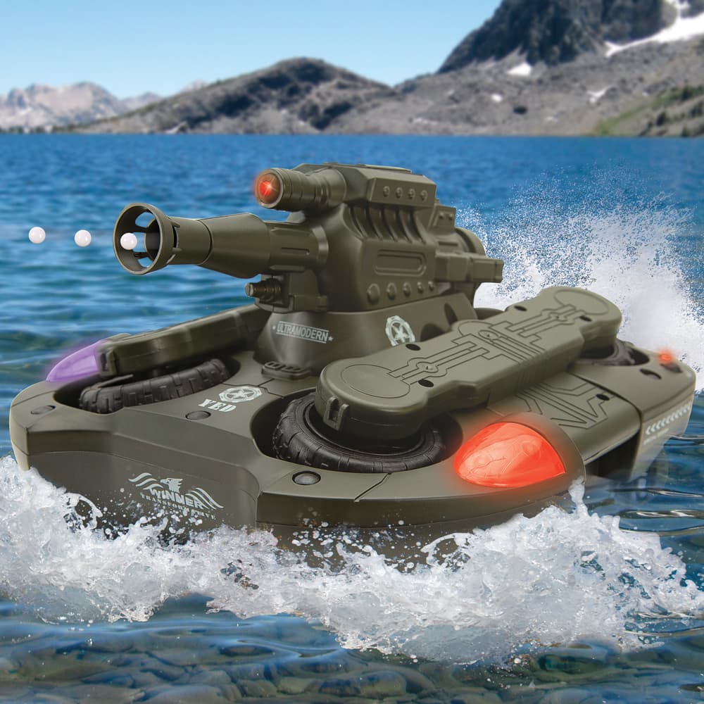 RC Amphibious Airsoft Tank