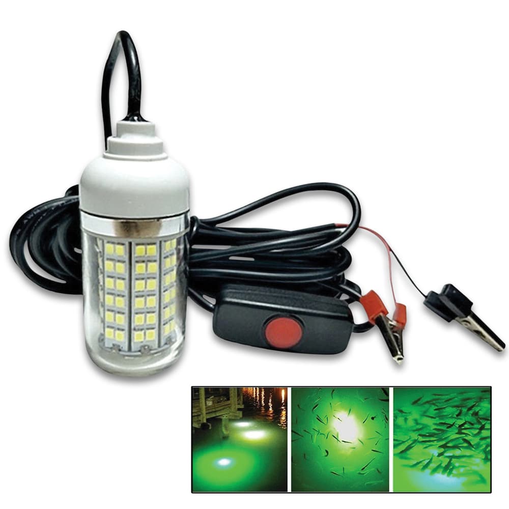 Its compact and lightweight design makes it suitable for both fresh and salt water, giving you a super-bright light for night fishing image number 0