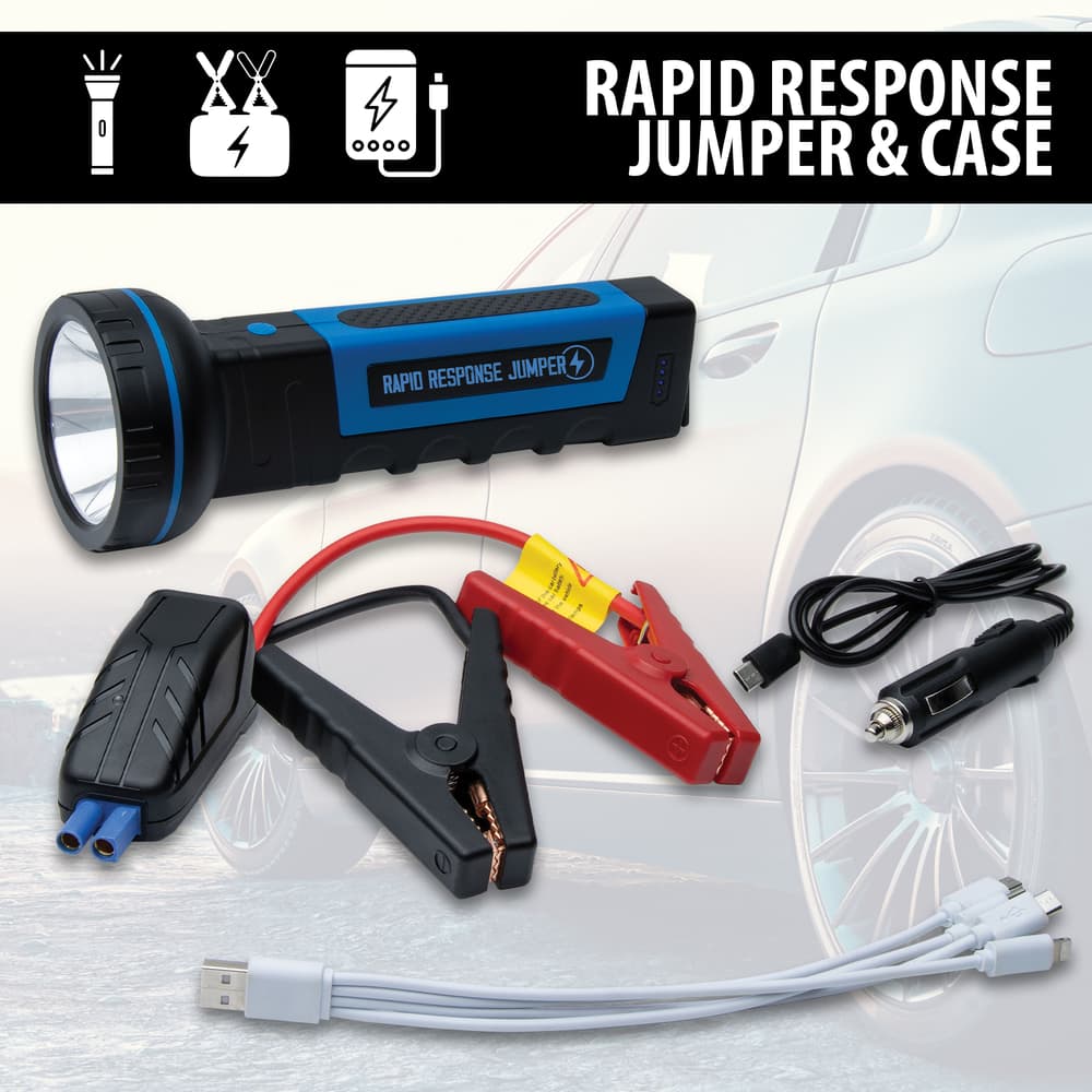 The Rapid Response Jumper shown with its accessories image number 0