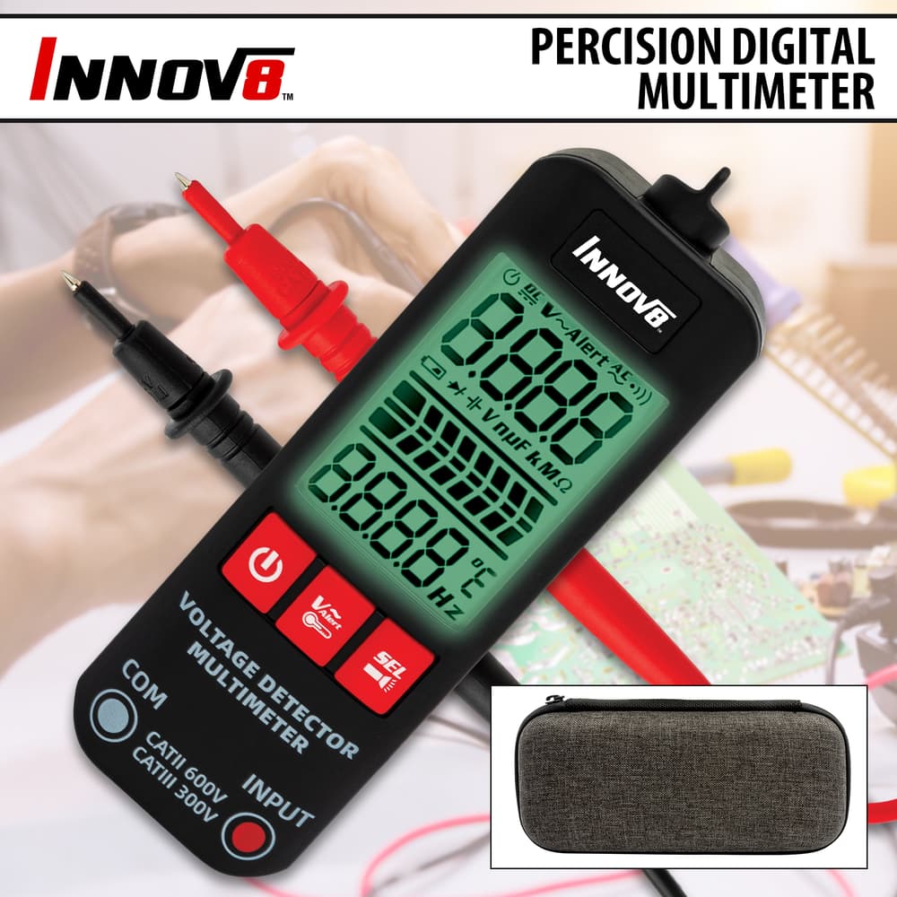 Full image of the Innov8 Precision Digital Multimeter. image number 0