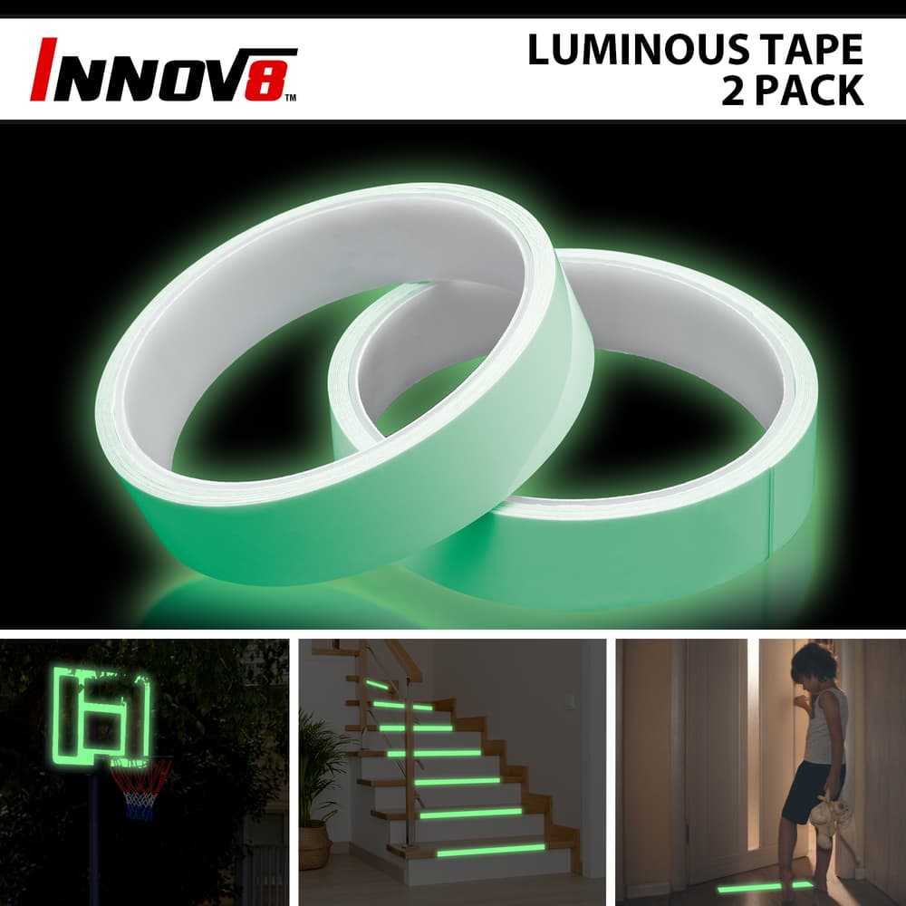 Full image of the Innov8 Luminous Tape 2 Pack. image number 0