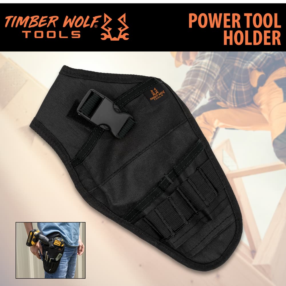 Full image of the Timber Wolf Tools Power Tool Holster. image number 0