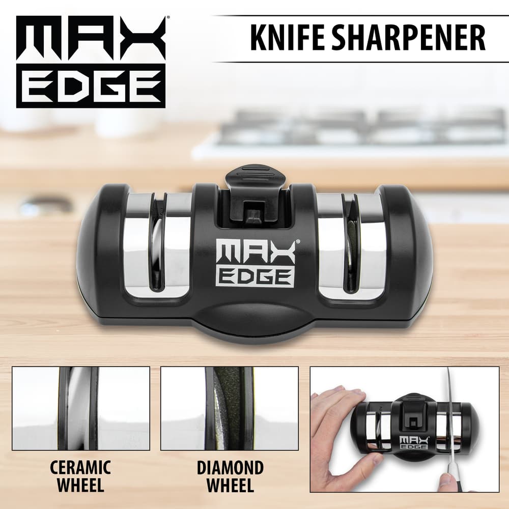 Full image of the Max Edge Knife Sharpener. image number 0