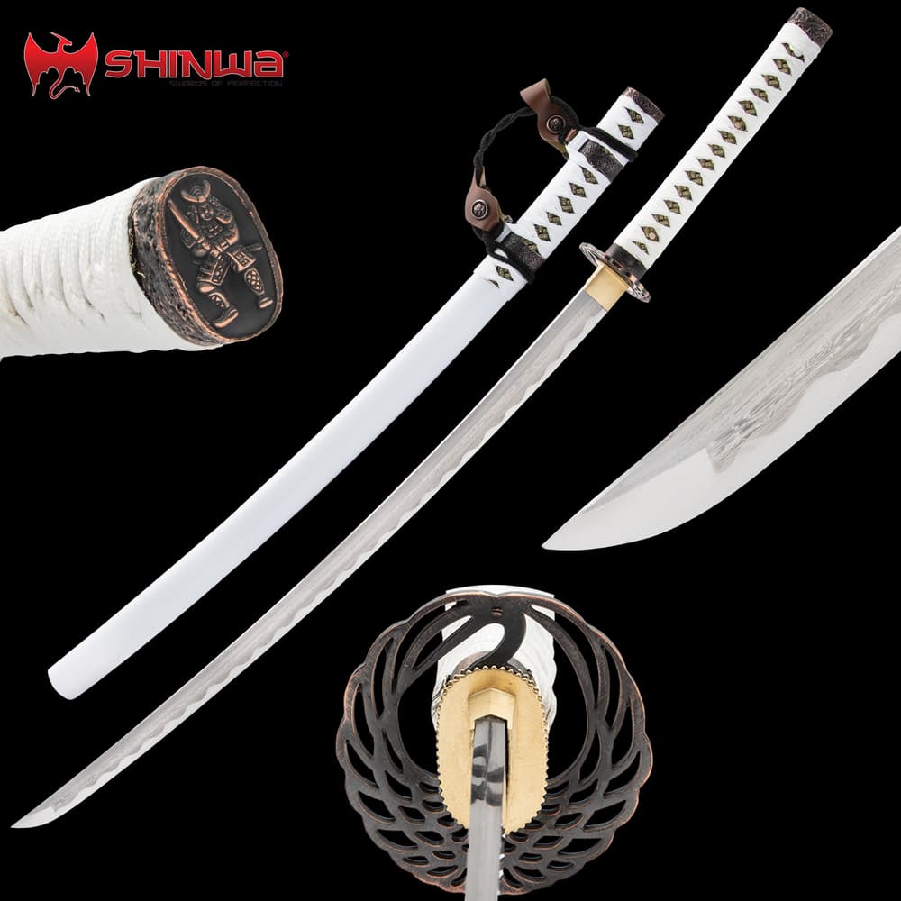 The Shinwa White Genesis Tachi has its roots firmly in Japanese history, predating the legenday katana by centuries image number 0